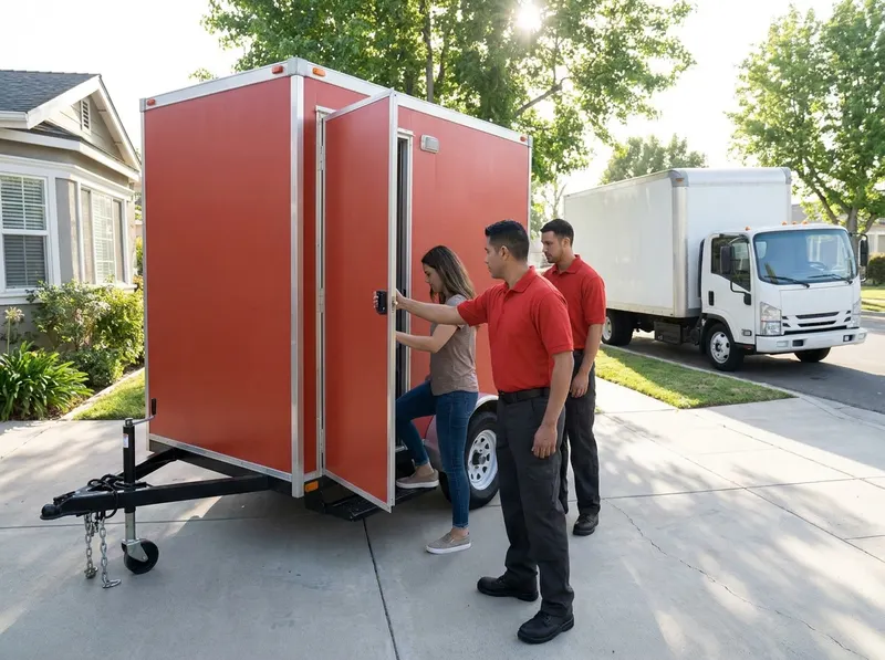 Luxury VIP Restroom Trailers in Gardena, CA